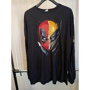 NWOT Men’s Warrior 12 Deadpool/Wolverine Long Sleeve Shirt Size X-Large